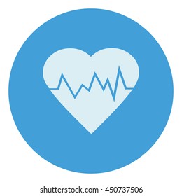 electrocardiogram icon.Heart Rate