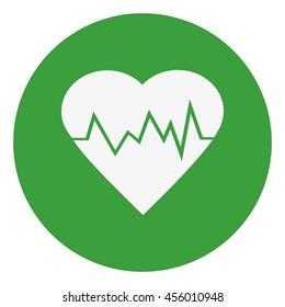 electrocardiogram icon.Heart Rate
