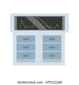 Electrocardiograph medical technology