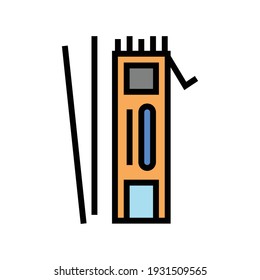 electrodes for welding color icon vector. electrodes for welding sign. isolated symbol illustration