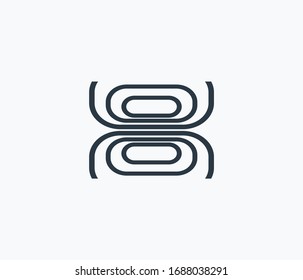 Electrodynamics icon isolated on clean background. Electrodynamics icon concept drawing icon in modern style. Vector illustration for your web mobile logo app UI design.