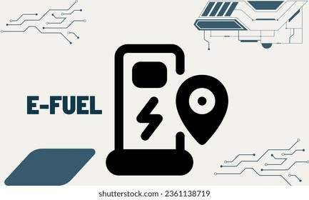 Electrofuels or e-fuels or synthetic fuels are an emerging class of carbon neutral fuels that are made from renewable sources.