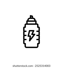 electrolyte drink icon or logo design isolated sign symbol vector illustration - high quality line style vector icon suitable for designers, web developers, displays and websites