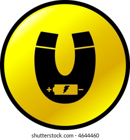 electromagnet button