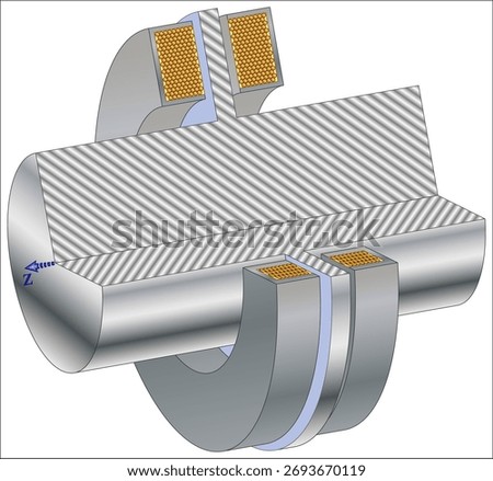 An electromagnetic actuator is a type of actuator that relies on the interaction between magnetic fields and electric currents to generate motion. This class of actuators includes solenoids,