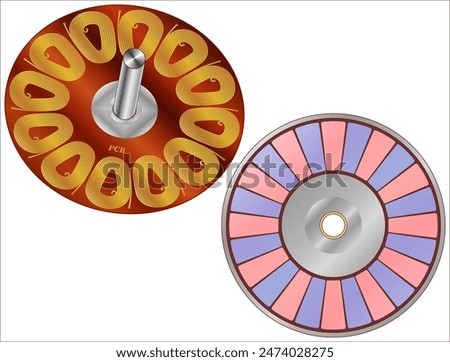 Electromagnetic design and modeling of a three-phase axial-flux printed circuit board motor (Rotor - stator)