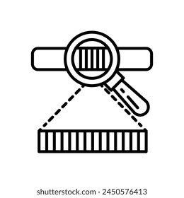 Ikone des elektromagnetischen Spectrums in der Vektorgrafik. Firmenzeichen
