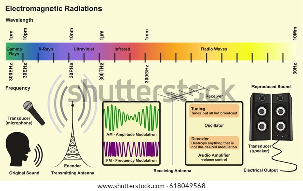 Electromagnetic Spectrum Infographic