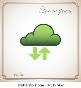 electron cloud, icon