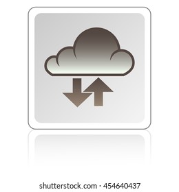 electron cloud, icon