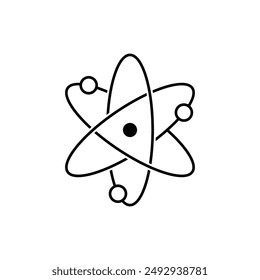 electron icon vector template illustration logo design