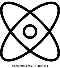 Electron Vector Icon 