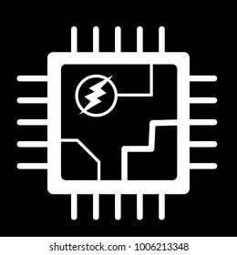 electroneum computer CIP concept icon vector design