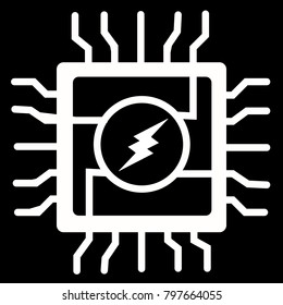 electroneum in computer CIP icon concept vector design