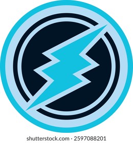 electroneum-etn cryptocurrency illustrations on abstract background. 3d illustrations.