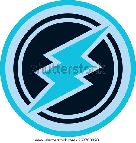 electroneum-etn cryptocurrency illustrations on abstract background. 3d illustrations.