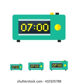 Electronic Alarm Clock Icon