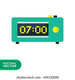 Electronic Alarm Clock Icon