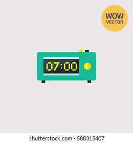 Electronic Alarm Clock Icon