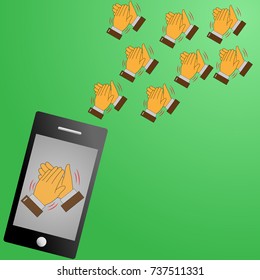 Electronic applause