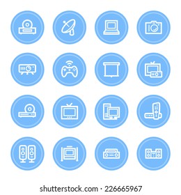 Electronic Appliances Web Icons