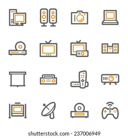 Electronic Appliances Web Icons