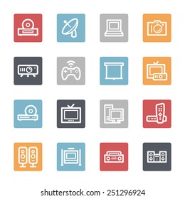 Electronic Appliances Web Icons