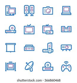 Electronic Appliances Web Icons