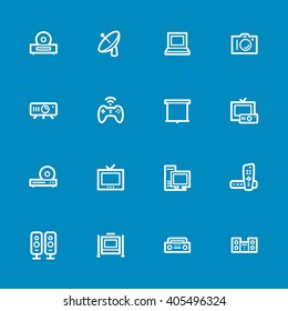 Electronic Appliances Web Icons