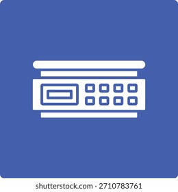 Icono de Vector de equilibrio Electrónica. Se puede utilizar para aplicaciones de impresión, móviles y de Web.
