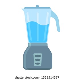 electronic blender icon. vector illustration