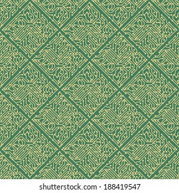 Electronic board seamless pattern