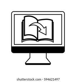electronic book with arrow download
