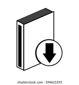 electronic book with arrow download