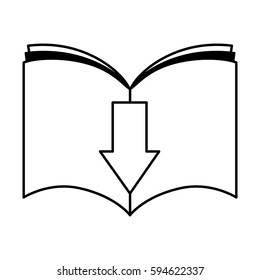 electronic book with arrow download