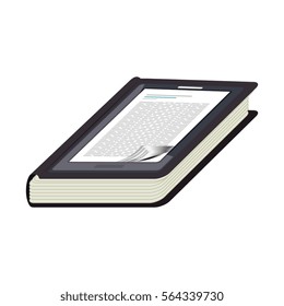 electronic book technology icon