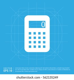 Electronic calculator icon 