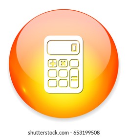 electronic calculator icon