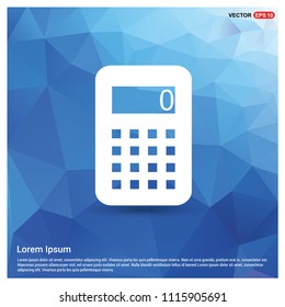 Electronic calculator icon - Free vector icon
