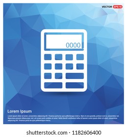 Electronic calculator icon - Free vector icon