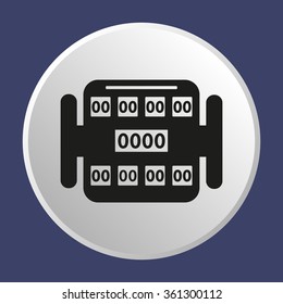 electronic calendar icon