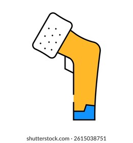 electronic callus remover line icon vector. electronic callus remover sign. isolated symbol illustration