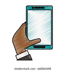 electronic cell phone on
