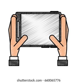 electronic cell phone on