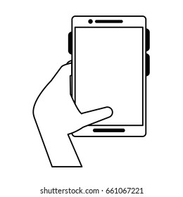 electronic cell phone on