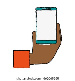 electronic cell phone on