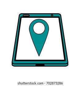 electronic cell phone on