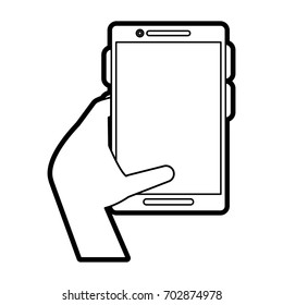 electronic cell phone on