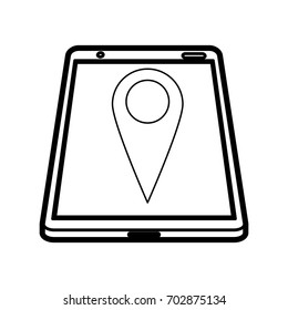 electronic cell phone on