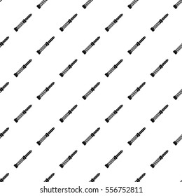 Electronic cigarette atomizer pattern. Simple illustration of electronic cigarette atomizer vector pattern for web